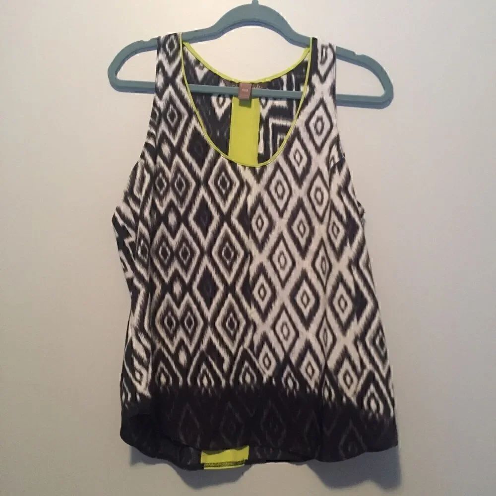 Charlie Jade Geometric Neon Tank - Picture 7 of 8